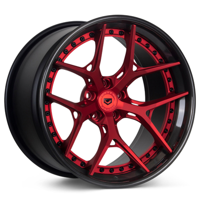 Vossen S21-01 3 ชิ้น Porsche Wheels 6061-T6 3PC การกำหนดค่า