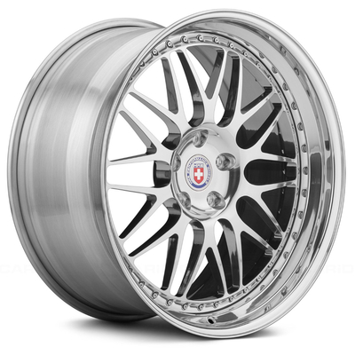 Deep Dish HRE ล้อฟอร์จ 3 ชิ้นการกำหนดค่า 6061-T6