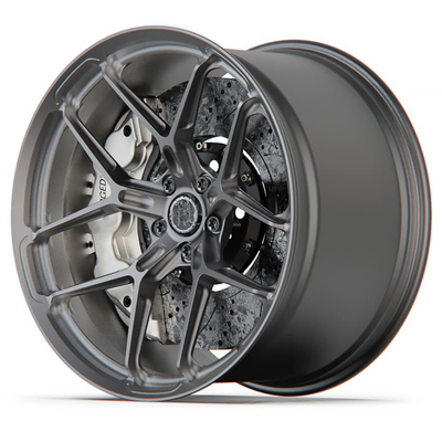 Custom Finish 6061-T6 Ferrari Forged Wheels Concave Design