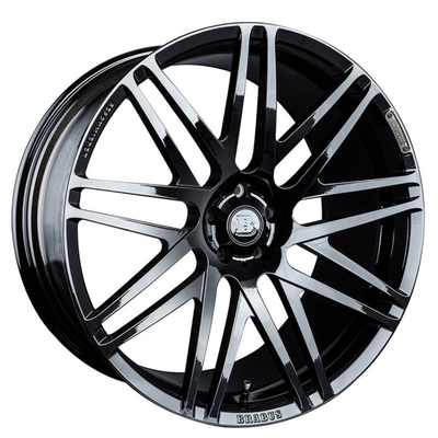 Brabus Mercedes Benz Forged Wheels Monoblock สำหรับ F Platinum Edition Gunmetal