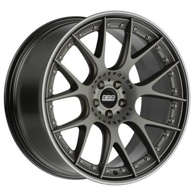 BBS CH-R II Satin Platinum BBS ล้อฟอร์จ Motorsport Laser Engraving