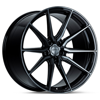 Vossen HF-3 Gloss Black 5 Spoke Wheels Monoblock การกำหนดค่า