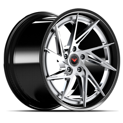 การออกแบบเว้า Streamlined Spoke 3 ชิ้น Forged Wheels VMP-306