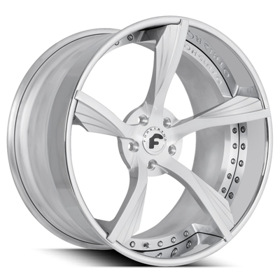 2 ชิ้น Forgiato Alettato ล้อปลอมสำหรับ Ford Mustang