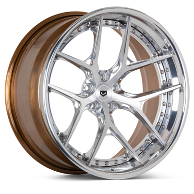 Vossen S21-01 3 ชิ้น Porsche Wheels 6061-T6 3PC การกำหนดค่า