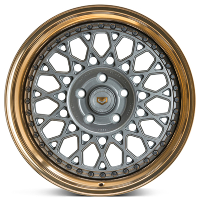 Vossen ERA-1 Vossen Brickell ขอบสีบรอนซ์ 3 ชิ้น Aerospace Grade