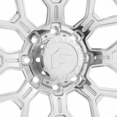 ล้อ Forgiato Flusso-T Bright Silver 6061-T6 Lugs 4-8