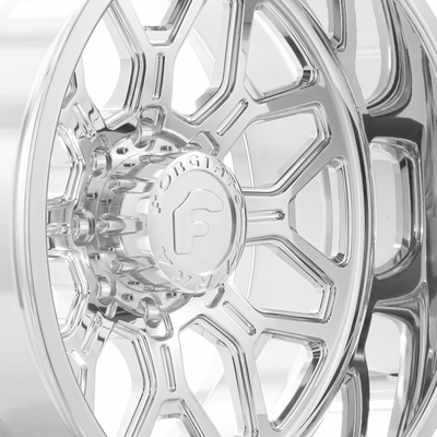 ล้อ Forgiato Flusso-T Bright Silver 6061-T6 Lugs 4-8