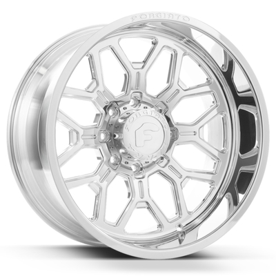 ล้อ Forgiato Flusso-T Bright Silver 6061-T6 Lugs 4-8
