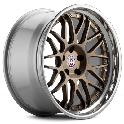 HRE C100 ขอบจานลึกปลอมแปลง Aerospace เกรด 6061-T6 อลูมิเนียมอัลลอยด์