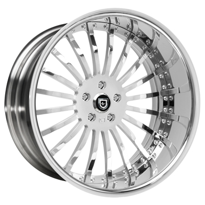 Lexani LF-714 Chrome Forged Wheels 6061-T6 Multi Spoke Rims