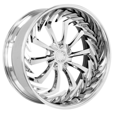 LF-777 3PC ตัวเลือก Lexani Forged Wheels Staggered Spokes