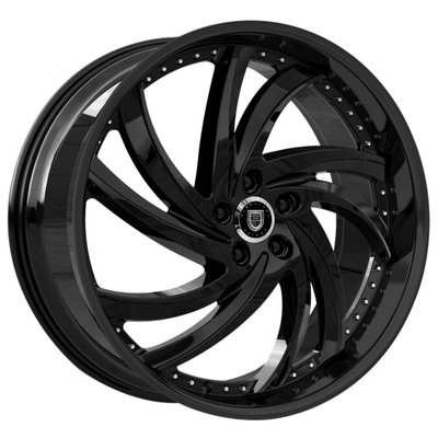 Lexani Turbine 2PC ล้อฟอร์จพร้อม SS Lip Deep Dish น้ำหนักเบา