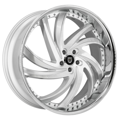 Lexani Turbine 2PC ล้อฟอร์จพร้อม SS Lip Deep Dish น้ำหนักเบา