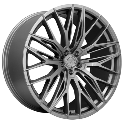 Candy Red Multi Spoke Lexani Aries ล้อ Monoblock Offset 0-80mm