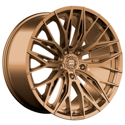 Candy Red Multi Spoke Lexani Aries ล้อ Monoblock Offset 0-80mm