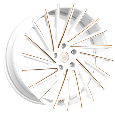 Muti Spokes ล้อ Lexani Wraith 22 นิ้วพร้อมร่องกลึง CNC