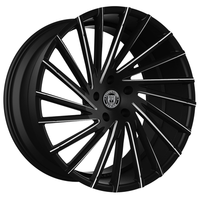 Muti Spokes ล้อ Lexani Wraith 22 นิ้วพร้อมร่องกลึง CNC
