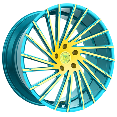 Muti Spokes ล้อ Lexani Wraith 22 นิ้วพร้อมร่องกลึง CNC