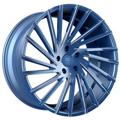 Muti Spokes ล้อ Lexani Wraith 22 นิ้วพร้อมร่องกลึง CNC