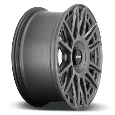 อลูมิเนียมอัลลอยด์ 6061-T6 Matte Anthracite Rotiform OZR Wheels Monoblock