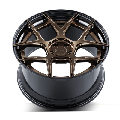 Y-Shaped Spoke 2 Piece Forged Wheels UF/2-151 ขอบล้อสีดำเงา 20 นิ้ว