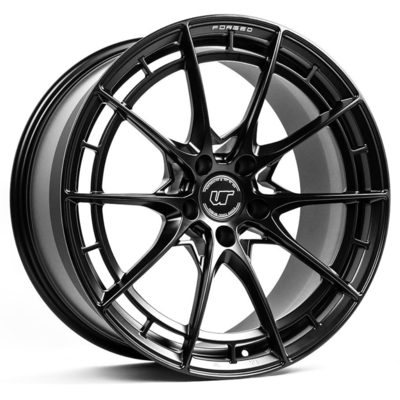 D03-R สีดำเงา VR Forged Porsche 991 Turbo Wheels 16-26 Inch