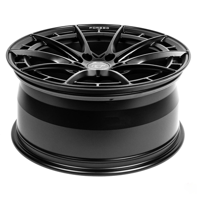 D03-R สีดำเงา VR Forged Porsche 991 Turbo Wheels 16-26 Inch