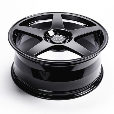 20x9.0 20x12 991 Turbo Porsche Forged Wheels สีดำเงา
