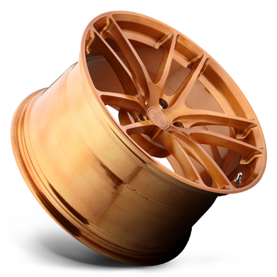 ทองแดงขัดเงา Monoblock Forged Wheels