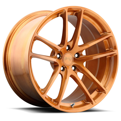 ทองแดงขัดเงา Monoblock Forged Wheels