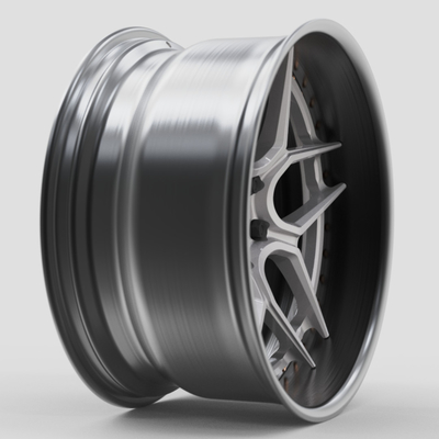 Deep Dish 3 PC Audi S5 JC ล้อฟอร์จ R-FX101 Deep Dish น้ำหนักเบา