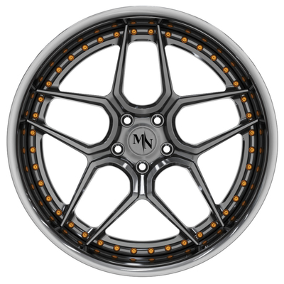 Deep Dish 3 PC Audi S5 JC ล้อฟอร์จ R-FX101 Deep Dish น้ำหนักเบา