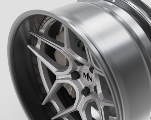 Deep Dish 3 PC Audi S5 JC ล้อฟอร์จ R-FX101 Deep Dish น้ำหนักเบา
