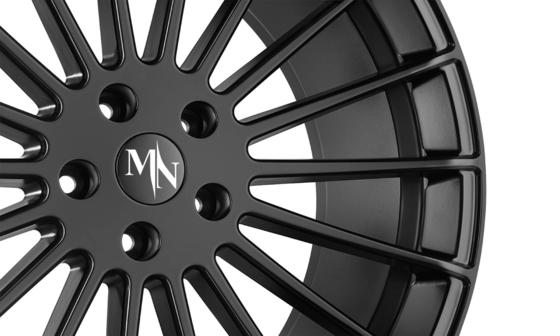 Staggered Spokes Hamann Anniversary Gloss Black ล้อฟอร์จ 26 นิ้ว