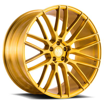 Candy Gold Forged Monoblock อลูมิเนียมอัลลอยด์ขอบกว้าง 7-14J