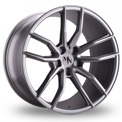 เว้า Monoblock Gunmetal สีเทาล้อแม็ก Forge Auto Wheels JWL TUV VIA