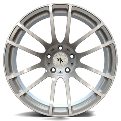การก่อสร้าง Monoblock Forge Auto Wheels Aerospace Grade