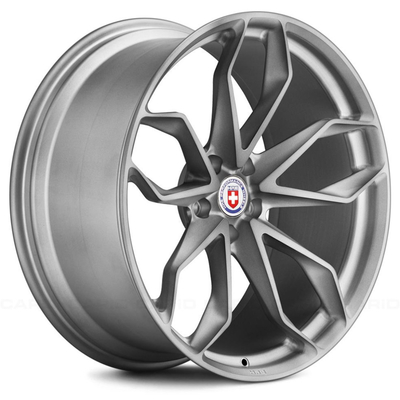 Curved Spokes 6061-T6 Forged HRE P201 Wheels Monoblock สำหรับ Lamborghini Ferraris
