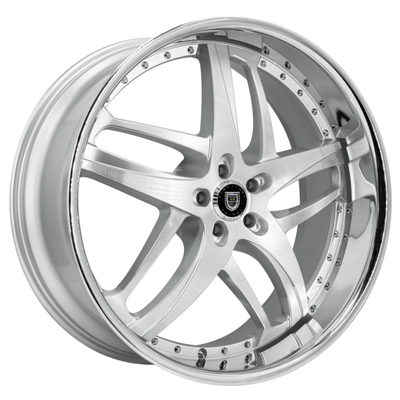 Lexani Solar Deep Dish Chrome Silver ล้อฟอร์จ 6061-T6