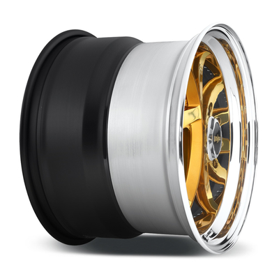 ศูนย์นูนล้อ Rotiform Forged Rotiform 917 Porsche 911 Gold Wheels