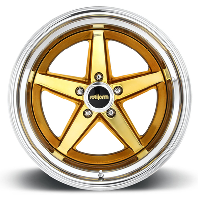 ศูนย์นูนล้อ Rotiform Forged Rotiform 917 Porsche 911 Gold Wheels