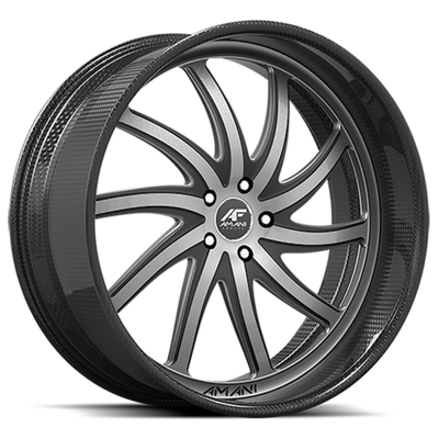 Amani Entourage Porsche 3PC Forged Wheels สำหรับ Porsche Panamera