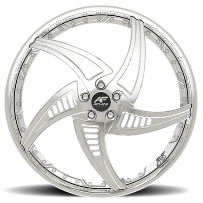 Amani Fumo จานลึก Porsche Forged Wheels Aerospace Grade
