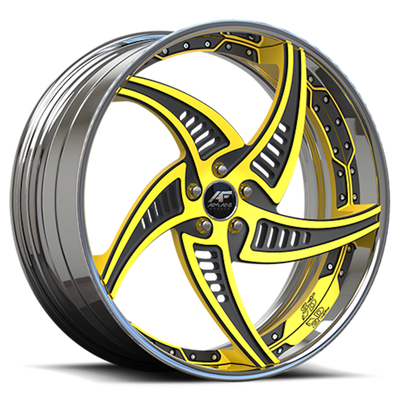 Amani Fumo จานลึก Porsche Forged Wheels Aerospace Grade