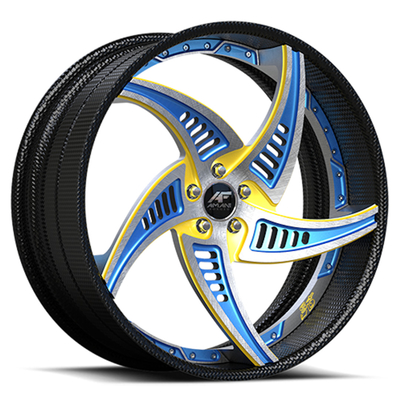 Amani Fumo จานลึก Porsche Forged Wheels Aerospace Grade