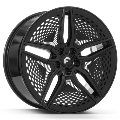 22 '' สีดำเงา Forgiato EV 001 Forgiato Forged Wheels เหมาะสำหรับ Tesla รุ่น S รุ่น X