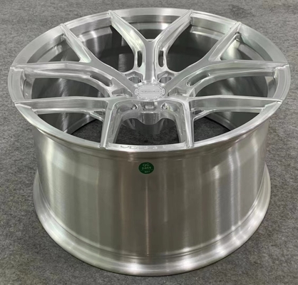 ล้อฟอร์จสีเงินขัดเงา Vossen HYBRID FORGED SERIES HF-5