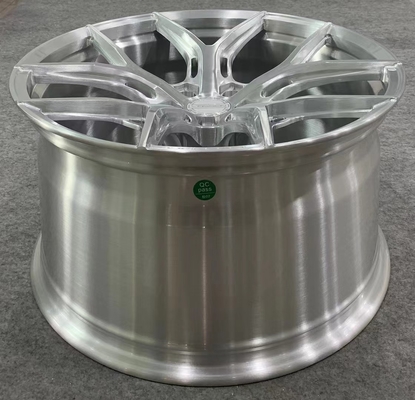 ล้อฟอร์จสีเงินขัดเงา Vossen HYBRID FORGED SERIES HF-5