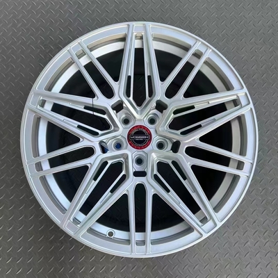 ล้อฟอร์จสีเงินซาติน Vossen HYBRID FORGED SERIES HF-7